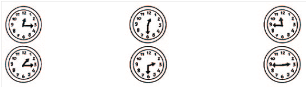 half and quarter hours