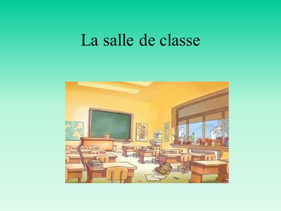 classroom objects
