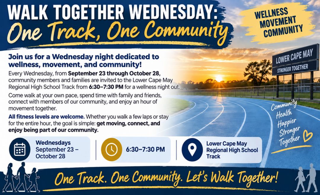 District announcement slide