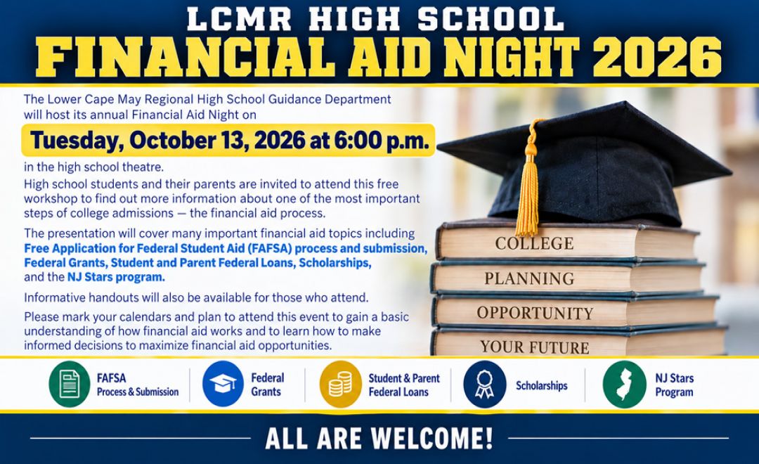 District announcement slide