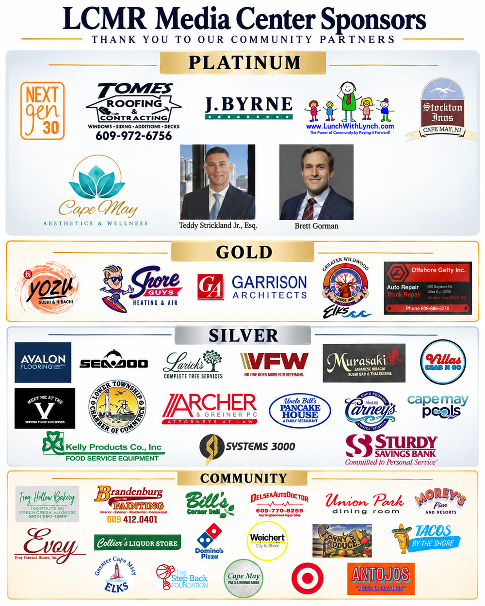 Sponsors